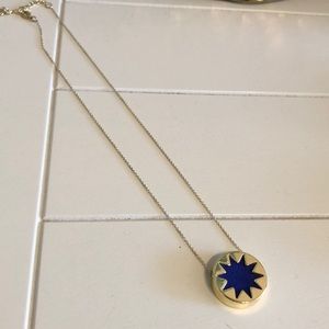 House of Harlow blue star necklace